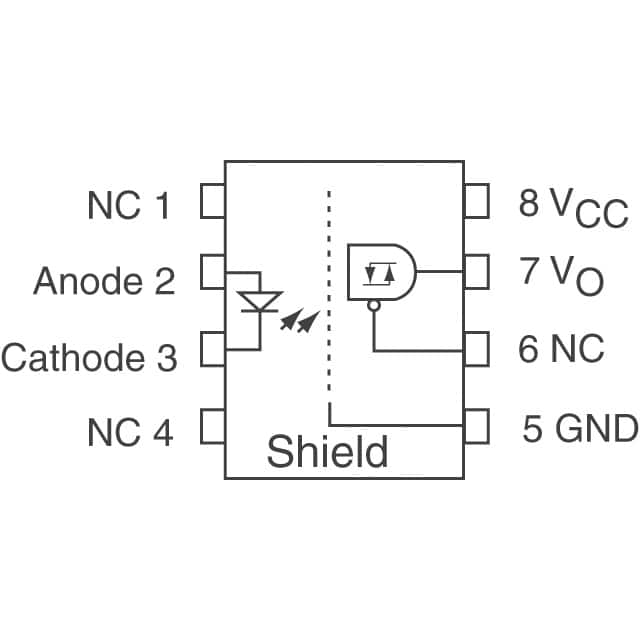 HCPL-0211-000E Broadcom Limited  Optoisolators - Logic Output